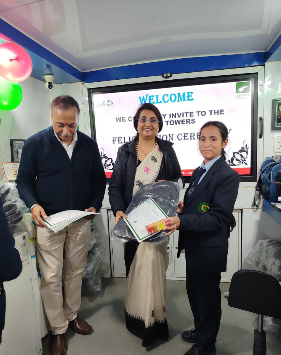 Certificate Distribution of Basic Computer course organized in collaboration with NIIT foundation on 29/11/24